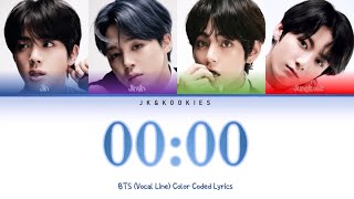 BTS Zero O Clock Color Coded Lyrics [upl. by Donnell]