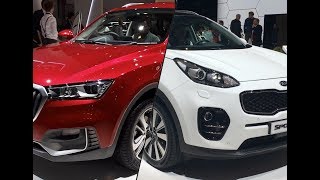 Kia Sportage vs Borgward BX5 [upl. by Jung]