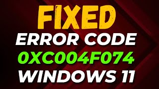 How To Fix Error Code 0xC004F074  Windows 10 Pro Activation Error [upl. by Atnom]