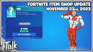 INVINCIBLE COLLAB TOMORROW Fortnite Item Shop November 23rd 2023 Fortnite Battle Royale [upl. by Korella561]