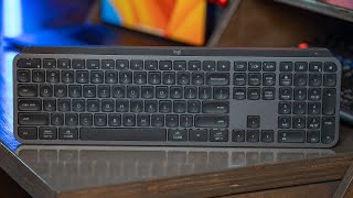 Logitech MX Master Keys S Review Great Keyboard for Windows Mac amp iPad OS [upl. by Cargian753]