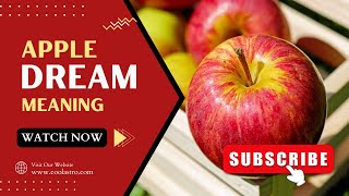 🍏 Apple Dream Meaning  What does Dream About Apple Mean [upl. by Ycnej]