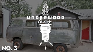 VW Camper Bus Restoration  Underwood Garage 3 [upl. by Eirojam]