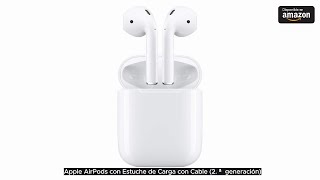 Apple AirPods con Estuche de Carga con Cable 2ª generación [upl. by Hnaht]