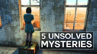 Fallout 4  5 Unsolved Mysteries [upl. by Afatsum]