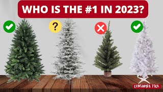 TOP 6 Best Artificial Christmas Trees 2024 [upl. by Tansey]