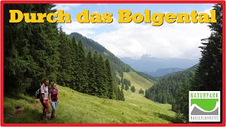 Durch das Bolgental  Wandern im Allgäu 27K [upl. by Oulman]