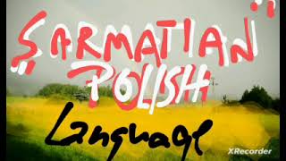 Sarmatian Middle Polish language Learn with us [upl. by Yanahc]