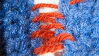 How to Crochet Mattress Stitch Seaming [upl. by Annahsat]