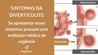 Sintomas de diverticulite Fique atento Se tiver sintomas assim procure uma avaliação de urgência [upl. by Amil439]