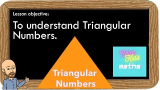 Triangular Numbers  What are Triangular Numbers  Calm Kids [upl. by Kcitrap]