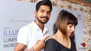 BLUNT BOB CUT Short Haircut  blunt haircut  Bob Haircut Tutorial  2020   by Master Deepak [upl. by Yesnek]