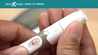 How to use your KetoMojo lancet device [upl. by Debee]