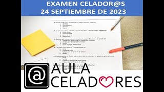 EXAMEN CELADOR Servicio Murciano de Salud  24 sep 2023 [upl. by Hera]