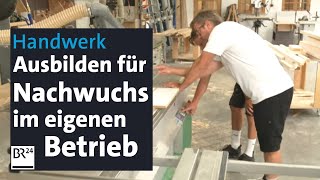 Handwerk Start ins neue Ausbildungsjahr  Abendschau  BR24 [upl. by Draned488]