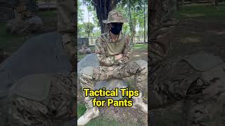 Tactical Tips for Pants！ tactical airsoftmeme [upl. by Cacka]