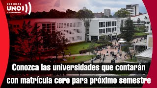 Grupos de universidades confirman matrícula cero para próximo semestre [upl. by Mcgraw]