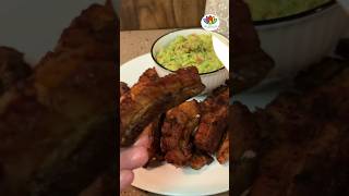 Chicharrones en Air Fryer 🤤 ketolatinomx chicharrones cooking porkbelly airfryer [upl. by Deevan]