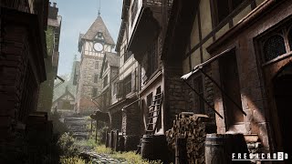 UE4 Level Design  Medieval Street [upl. by Olethea]