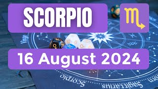 Scorpio horoscope  Scorpio Horoscope for Today 16 August 2024 [upl. by Eadmund]