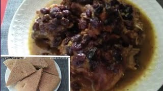 طبق حلو كيشهي وخفيف اللحم بالزبيب و العسل recette Marocaine viande au miel [upl. by Tirb]