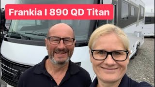 Frankia I 890 QD Titan 55t  tolles Wohnmobil mit mega Ausstattung [upl. by Gerianna593]