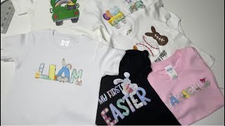 Making Easter Shirts With White Toner Printer  Luminaris 200 [upl. by Aplihs155]