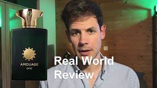 Amouage Epic Man  real world fragrance review [upl. by Streeter62]