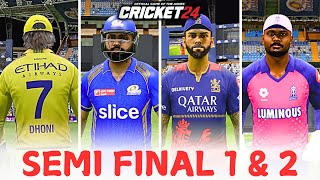 IPL in BBL Format • Semi Final 1 amp 2  narenSKgamer shorts shortsfeed [upl. by Hgielsel]