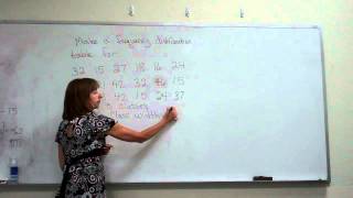 Frequency Distribution finding the class width [upl. by Aay]