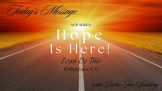 Hope Is Here  I Can Do This Harrisonville UMC Live Stream September 15th 2024 9am Sunday Service [upl. by Einahpehs180]