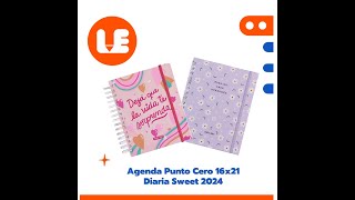 📒 Agenda Punto Cero 16x21 Diaria 2024 📒 [upl. by Adnilema]