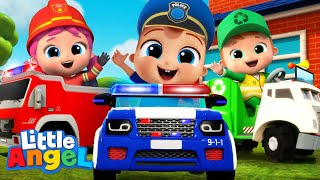 Community Helpers Song  Little Angel Kids Songs amp Nursery Rhymes [upl. by Janessa]