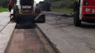 Asphalt paving 1m trench [upl. by Haig]