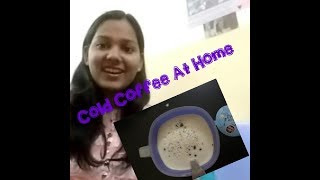 How To Make Cold Coffee At HomeHostel [upl. by Mirelle]