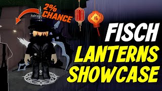 ALL FISCH LANTERNS SHOWCASE 🏮  Fisch [upl. by Zoi]