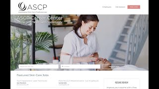 ASCP Career Center [upl. by Serena]