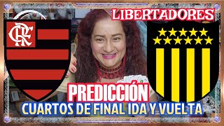 Flamengo Vs Peñarol 4TOS IDA copalibertadores prediccionesdeportivas pronosticos [upl. by Quiteria]