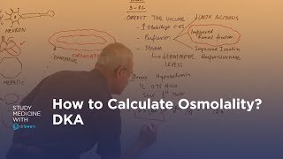 How to calculate osmolality in a diabetic ketoacidosis DKA patient [upl. by Hobie156]