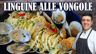 How to Make Linguine Alle Vongole  Recipe by Lounging with Lenny [upl. by Kerry237]