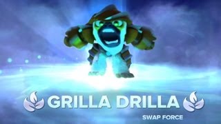 Grilla Drilla Gameplay Preview Skylanders Swap Force [upl. by Haraj]