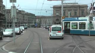 Strassenbahn Zurich linia 4 [upl. by Nicks]