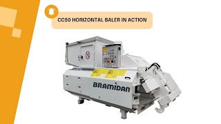 CC50 Horizontal Baler  Operation amp Features [upl. by Kerek]