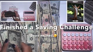 Finally Finished a Savings Challenge  Cash Stiffing Community  RBT Job viral [upl. by Neyuh]