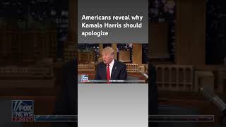 Jesse Watters Primetime asks Does Kamala Harris owe anyone an apology [upl. by Ciardap]