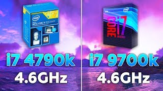 i7 4790k vs i7 9700k Test in 9 Games [upl. by Pulcheria502]