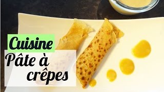 La pâte à crêpes au lait davoine  Recette minceur [upl. by Anamor]