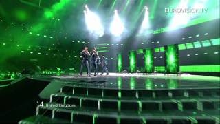 Blue  I Can United Kingdom  Live  2011 Eurovision Song Contest Final [upl. by Uda]