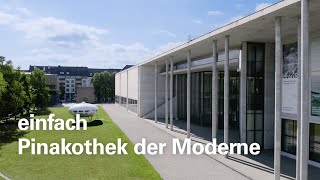 Pinakothek der Moderne  einfach München [upl. by Yllitnahc]