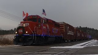 2023 HOLIDAY TRAIN CP 2249 at Palgrave NOV 29 2023 [upl. by Eenaj448]